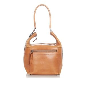 Gucci vintage tan leather bag
